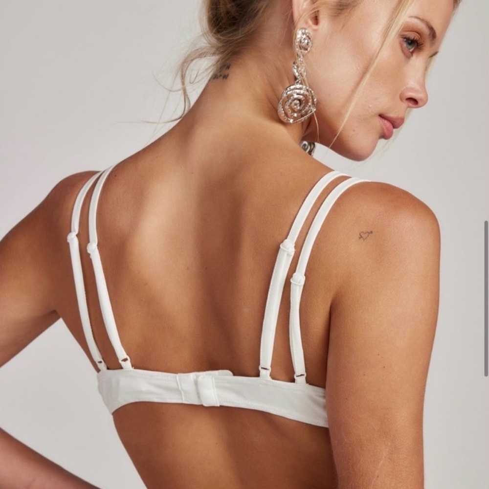 12th TRIBE PEARL EMBELLISHED BRA BUSTIER - Picture 3 of 6